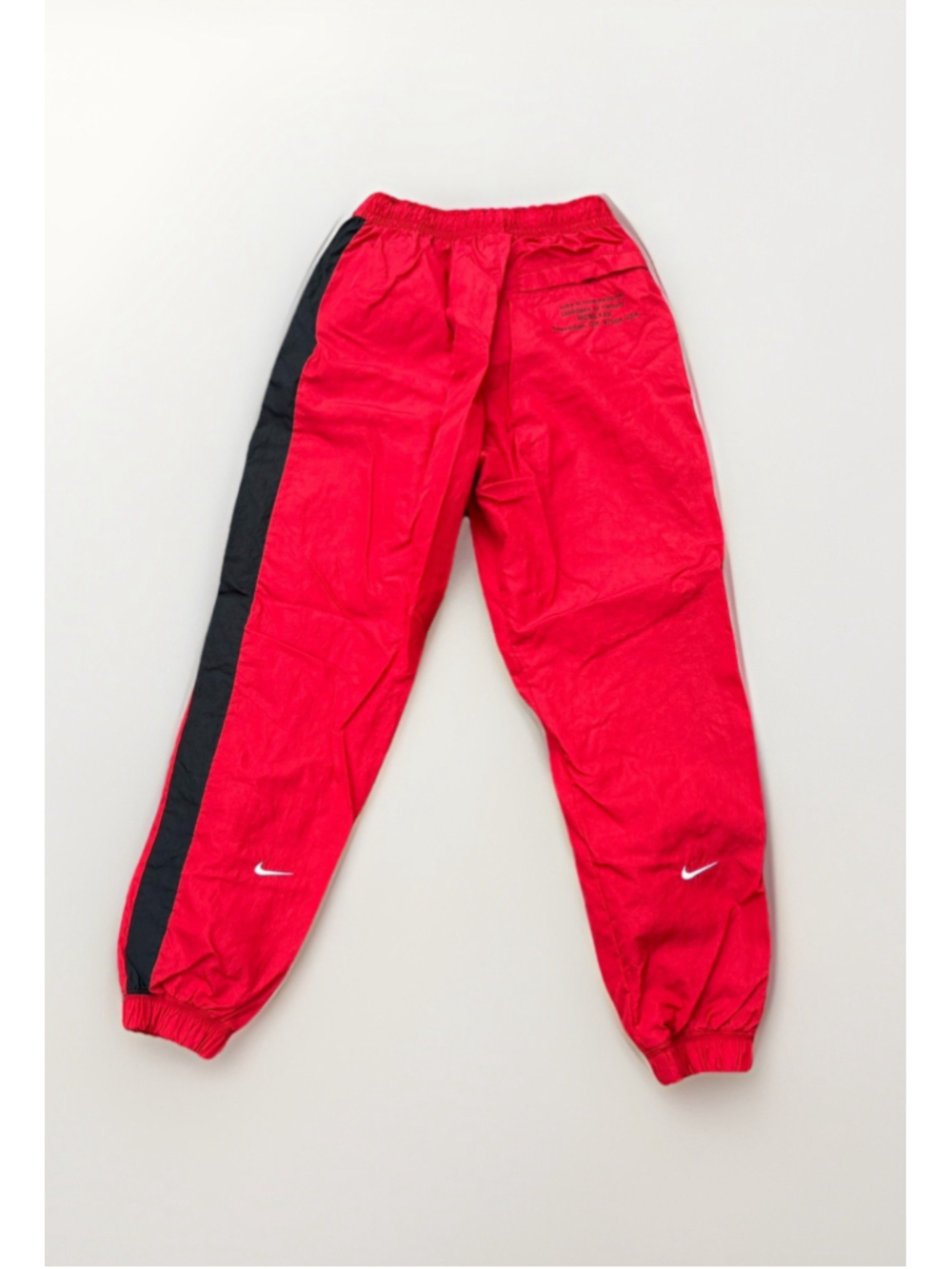 Nike Vintage Red Track Pants w/ Double Swoosh SZ - Small - Picture 2 of 9
